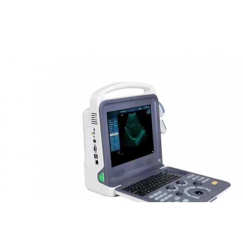 Escáner de ultrasonido veterinario Digital portátil Doppler color