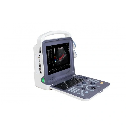 Máquina veterinaria de ultrasonografía Doppler color 4D con tableta