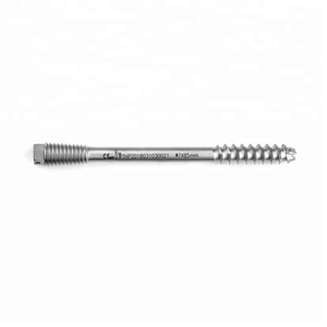 Doble tornillo canulado para hueso de titanio de 7,0 mm