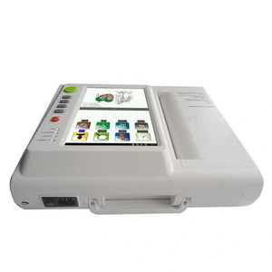 Máquina de electrocardiógrafo ECG con pantalla táctil de 12 canales