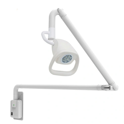 Luz LED para examen dental otorrinolaringólogo veterinaria montada en la pared